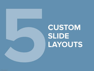 The five parts of a great PowerPoint template | PDF