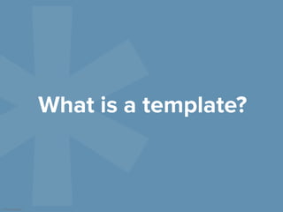 The five parts of a great PowerPoint template | PDF
