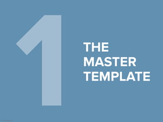 The five parts of a great PowerPoint template | PDF