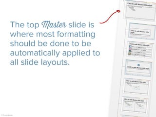 The five parts of a great PowerPoint template | PDF