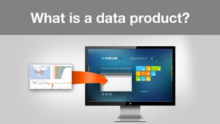 ‹#›
What is a data product?
 