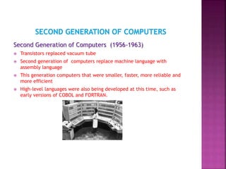 The five generations of computers | PPT