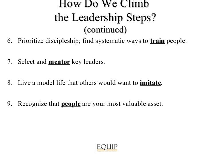 The five levels of leadership