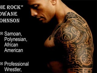 Samoan, Polynesian, African American Professional Wrestler, Actor 