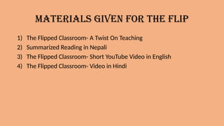 The Flipped Classroom Approach in pedagogy.pptx