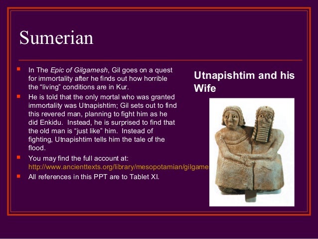 a comparison of the epic of gilgamesh and the flood in genesis a comparison of the epic of gilgamesh and the flood in genesis