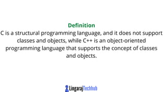 The Differences Between C and C++ | PDF | Programming Languages | Computing
