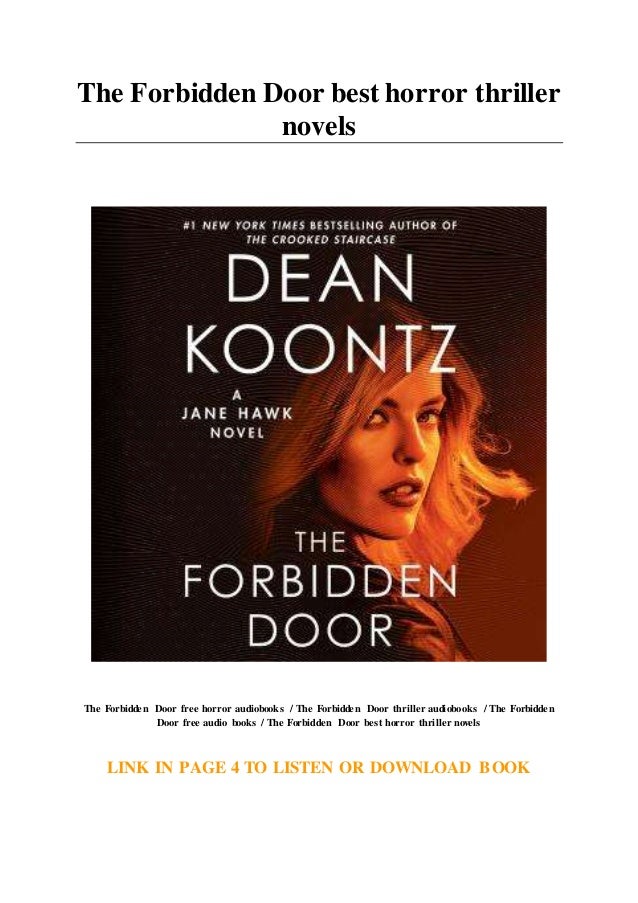 The Forbidden Door best horror thriller novels