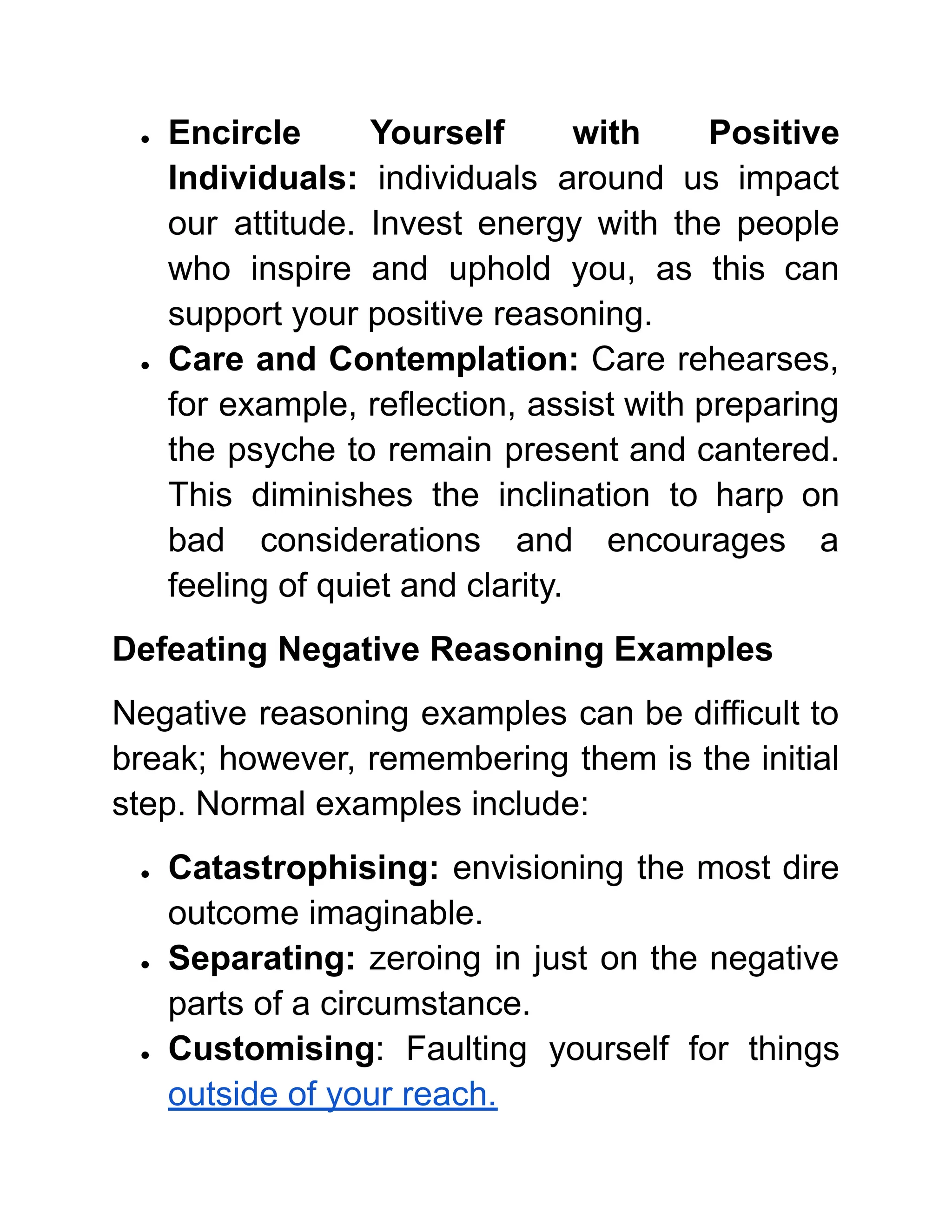 The Force of Positive Reasoning is a basic yet | PDF