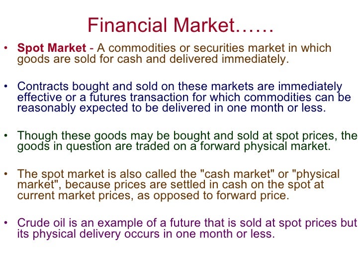 The Foreign Exchange Market - 