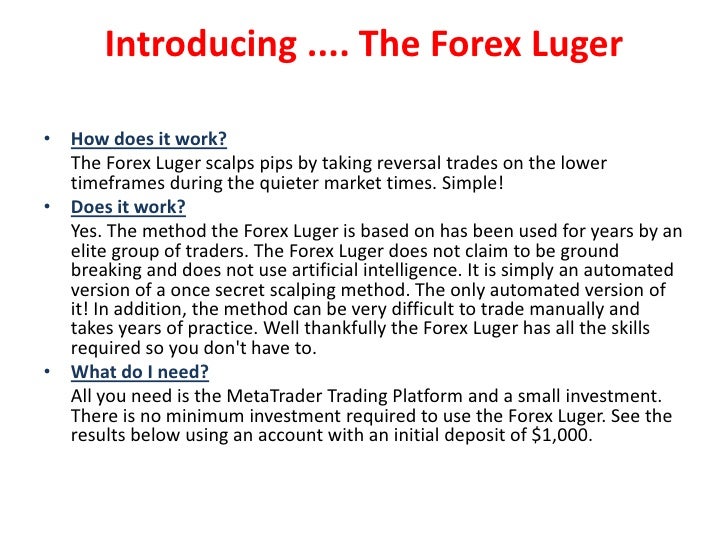 Money management expert advisor forex
