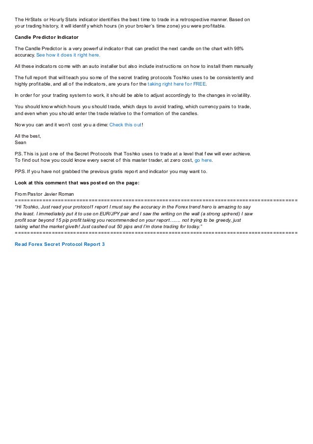 Forex secret protocol review