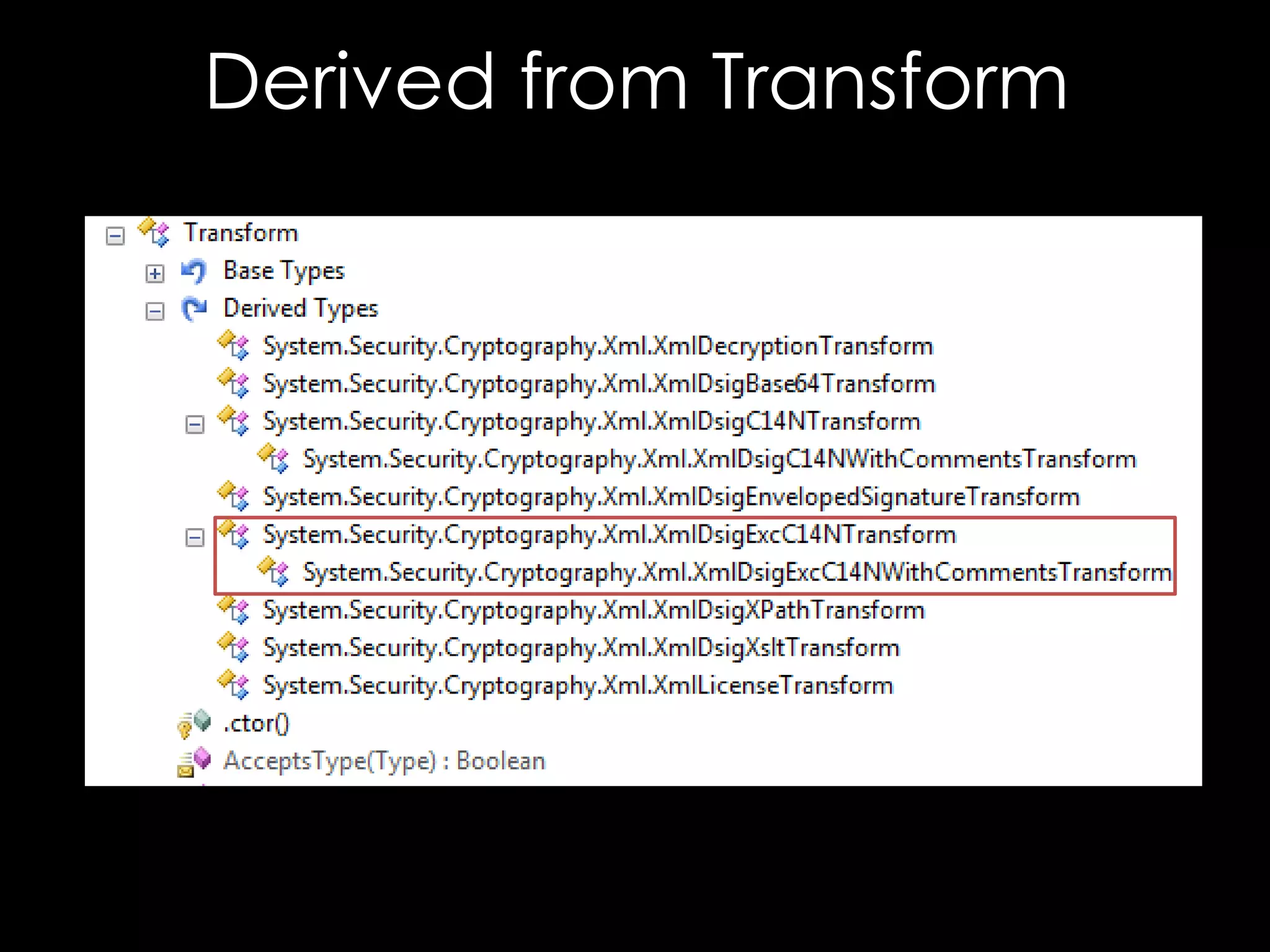 Derived from Transform

 