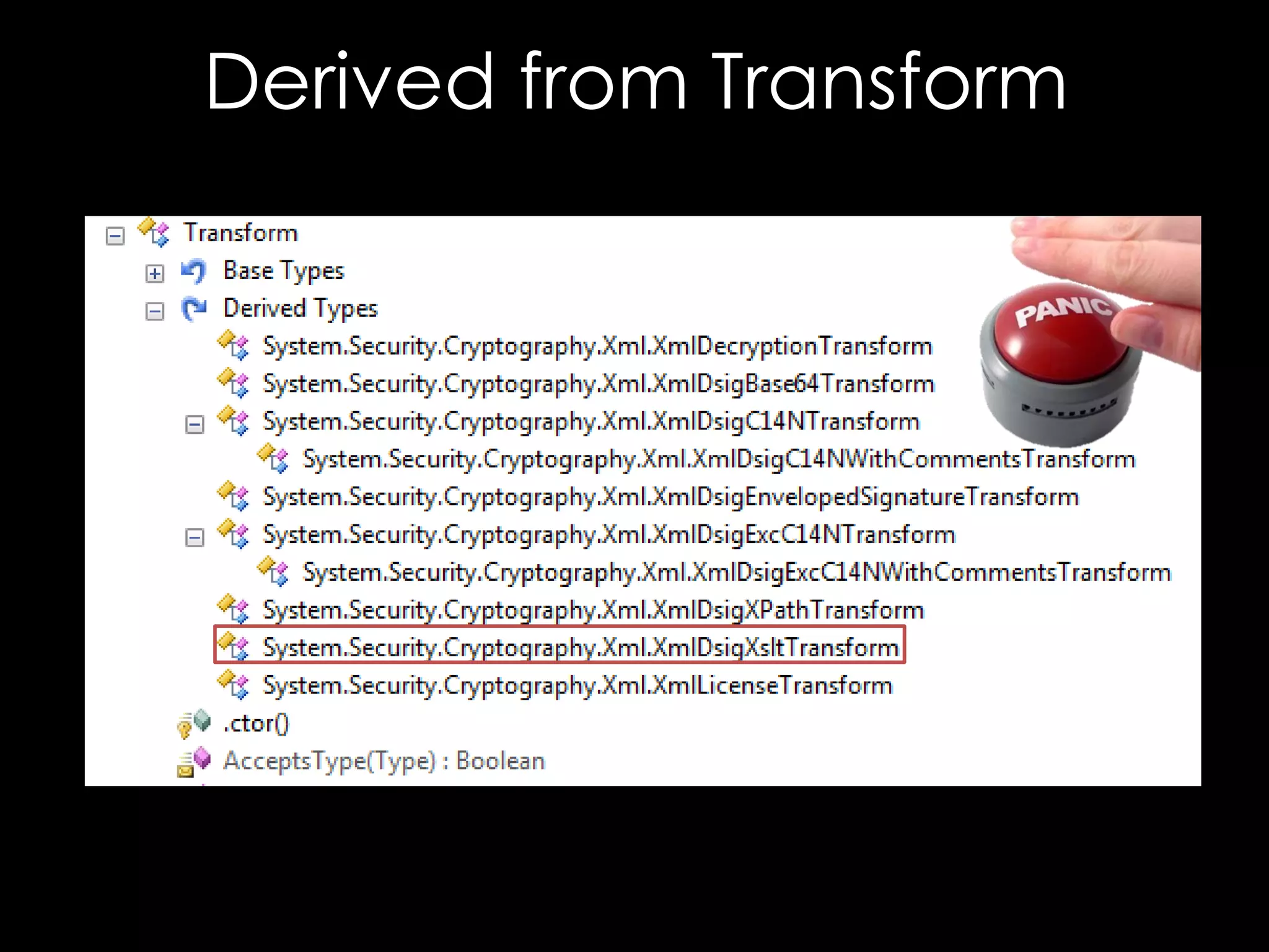 Derived from Transform

 