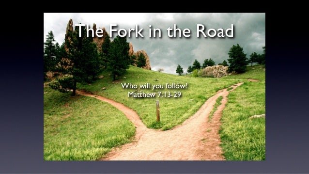 the fork in the