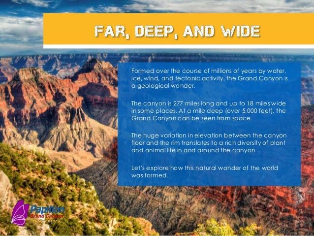 The Formation of the Grand Canyon: A Geological Marvel