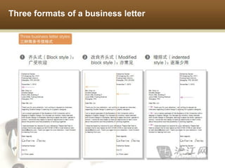 The Formats of a Business Letter-business English.pdf