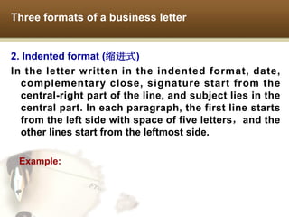 The Formats of a Business Letter-business English.pdf