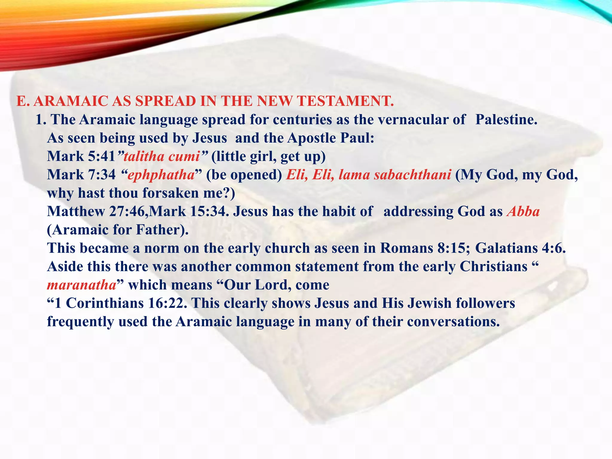 THE FORM OF OUR BIBLE.pptx