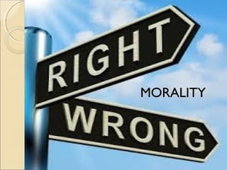 One Morality The foundational principle of morality and you | PPT