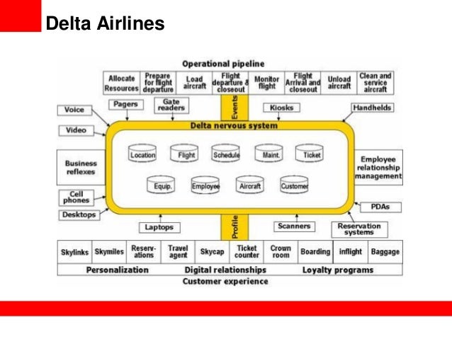 delta airlines organizational structure