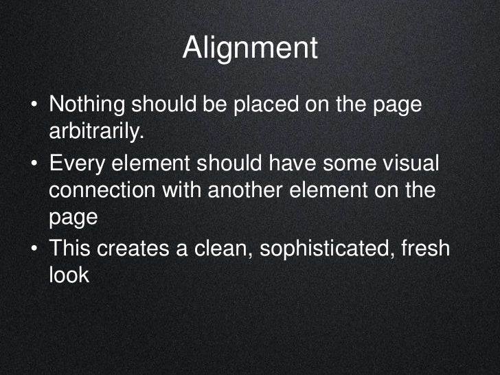 The Four Basic Principles