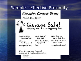 Sample – Effective Proximity