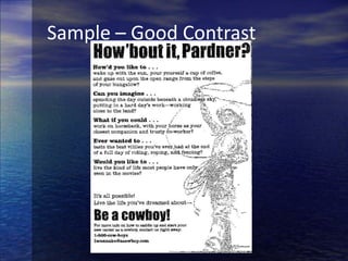 Sample – Good Contrast