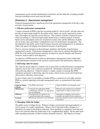 The four dimensions of public financial management | PDF