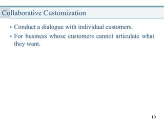 The four faces of mass customization v1 | PPTX