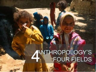 ANTHROPOLOGY’S
    FOUR FIELDS
 