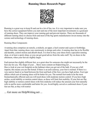Running Example Paper The Four Main Types Of Essays EssayPro Es | PDF