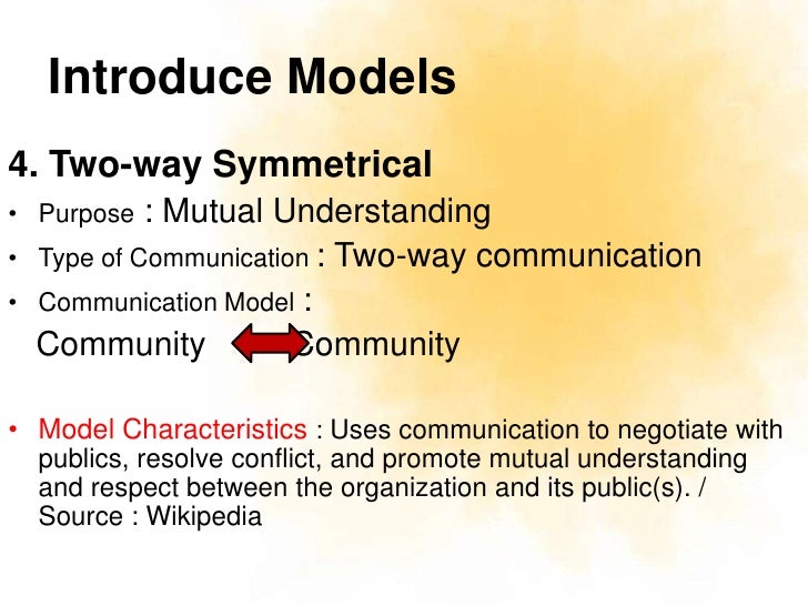 The four models of pr
