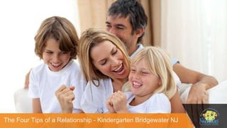 The Four Tips of a Relationship - Kindergarten Bridgewater NJ
 