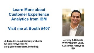 Need to
identify the
metrics that
drive business
success… the
core metrics
and not high
level channel
metrics
 