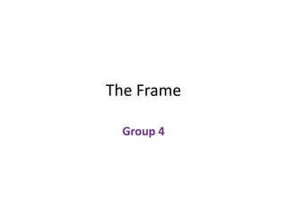 Importance Frame Importance of framing of message | PPTX