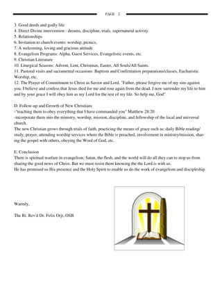 The Message and Practice of Evangelism | PDF