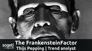 The FrankensteinFactor
Thijs Pepping | Trend analyst
 