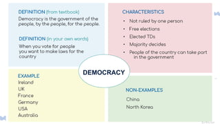 DEMOCRACY
 