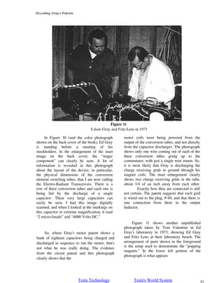 Edwin Gray Device The Free Energy Secrets of Cold Electricity | PDF
