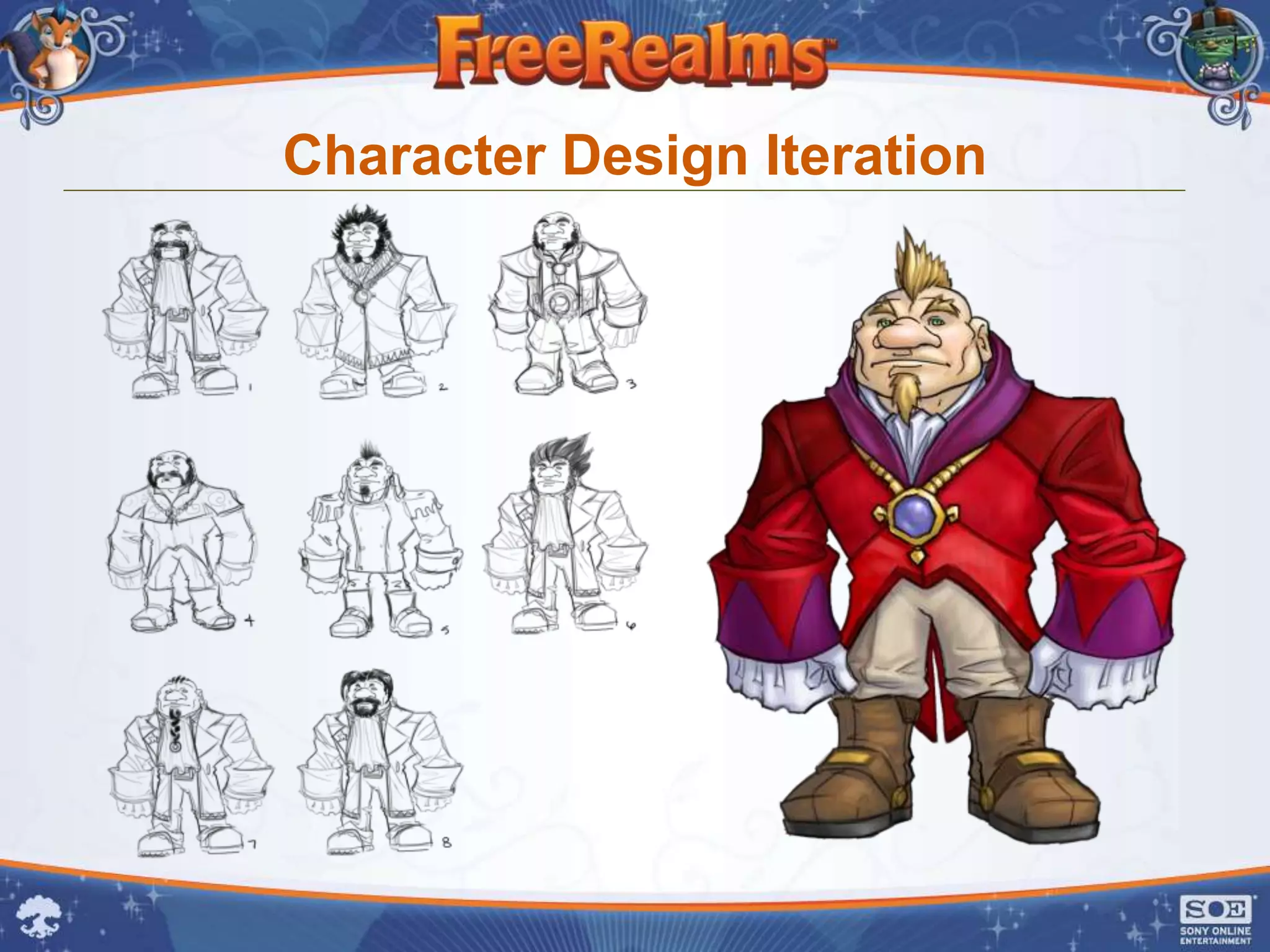 Character Design Iteration
 