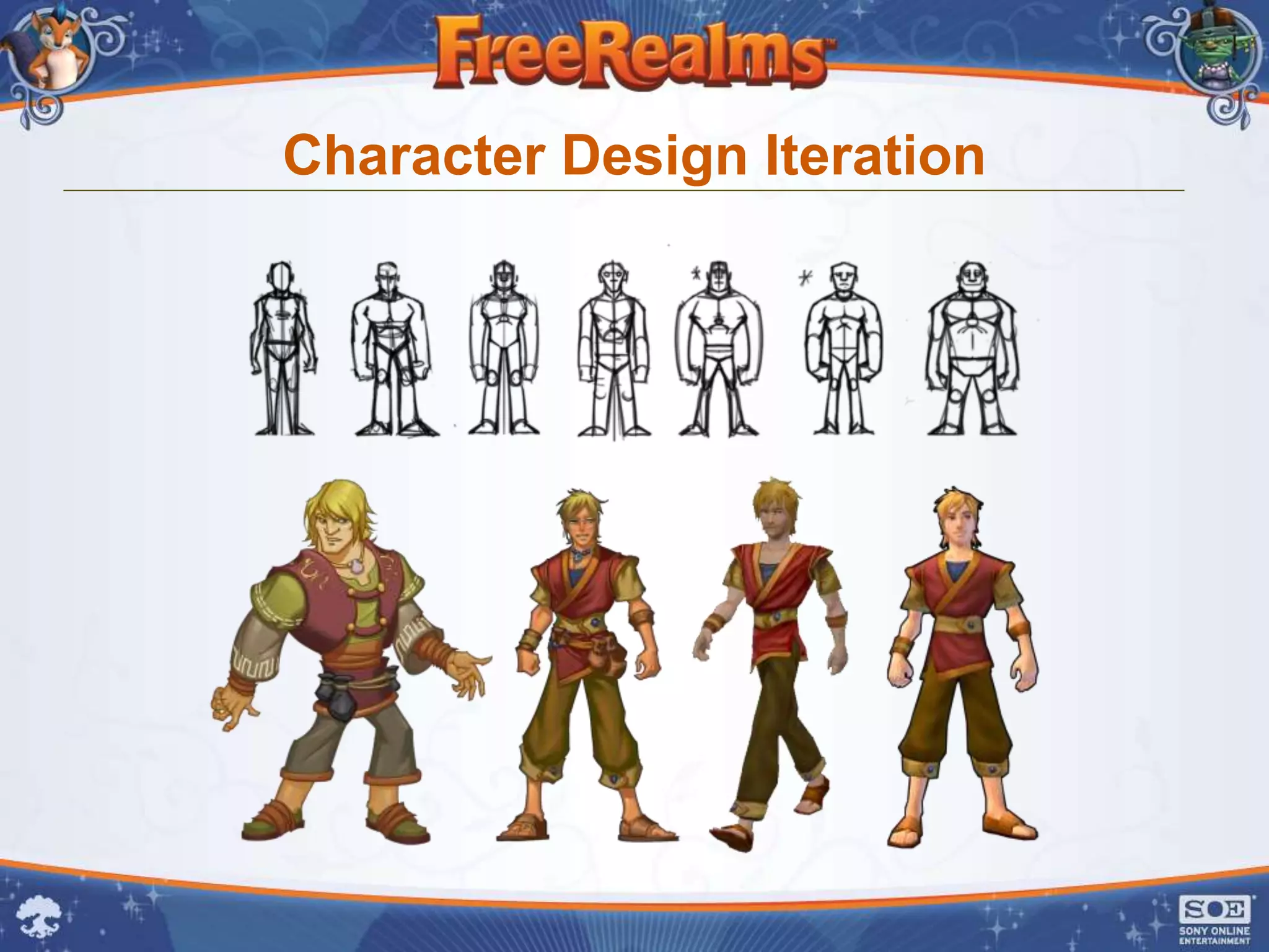 Character Design Iteration
 