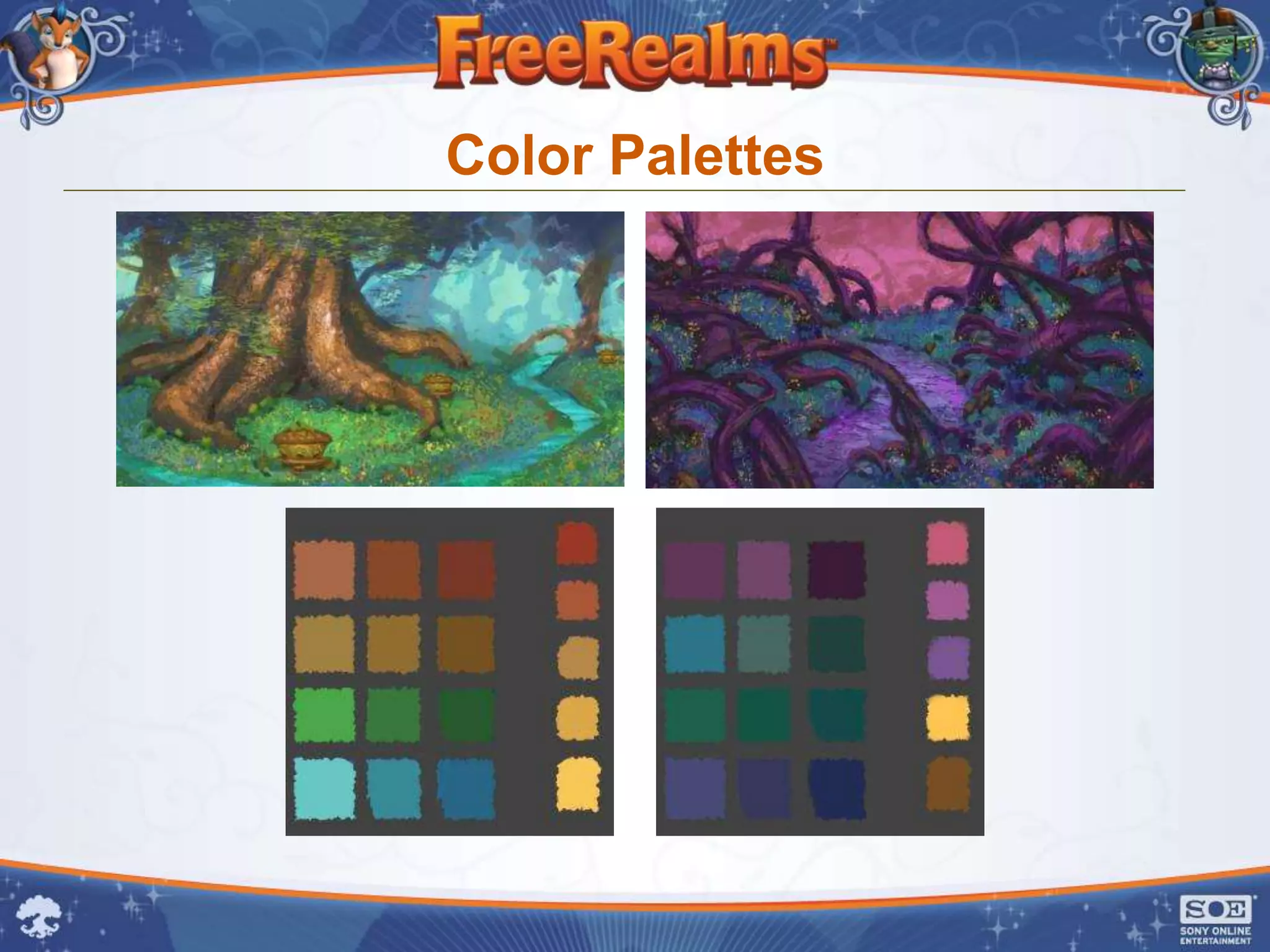 Color Palettes
 