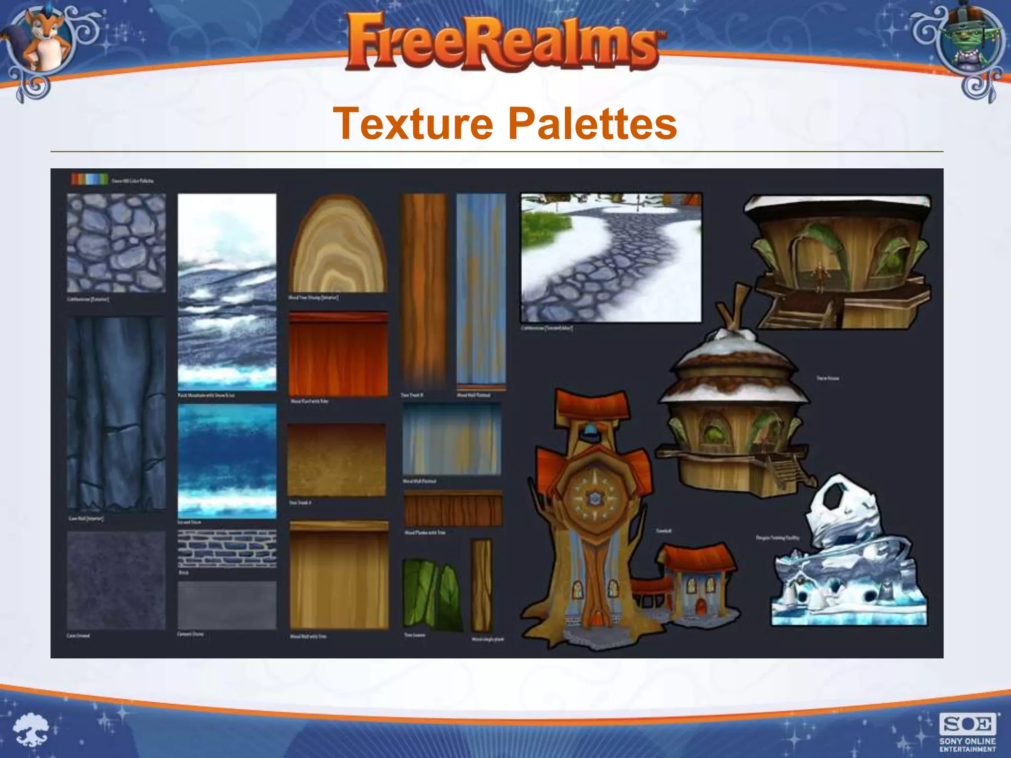 Texture Palettes
 