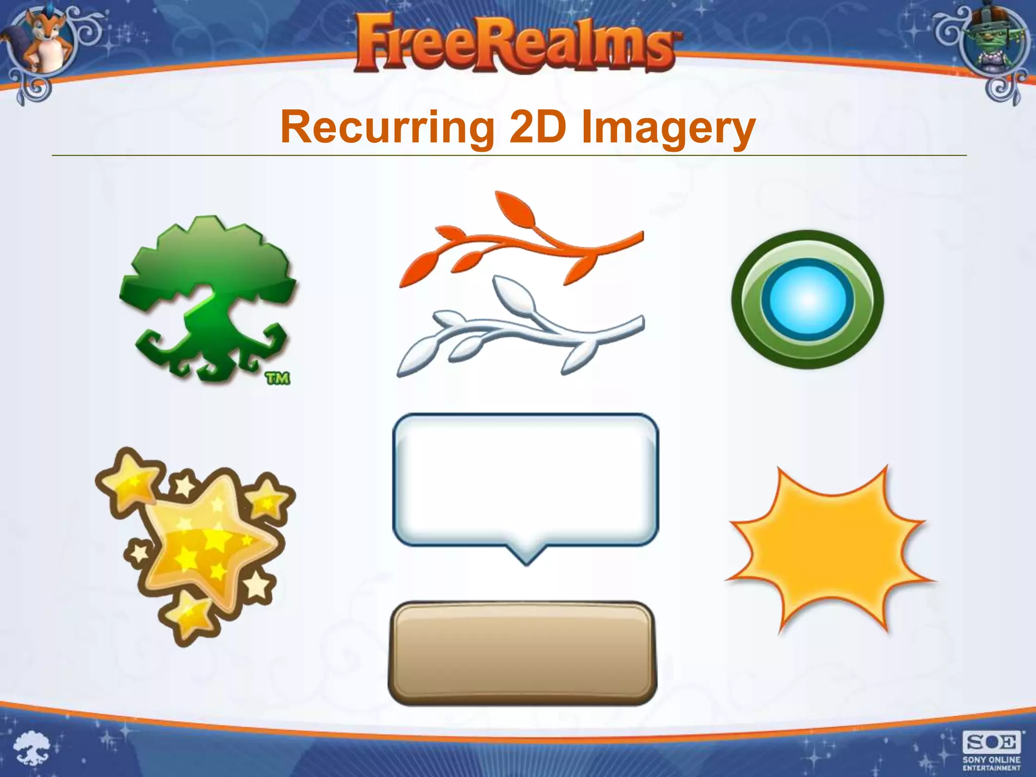 Recurring 2D Imagery
 