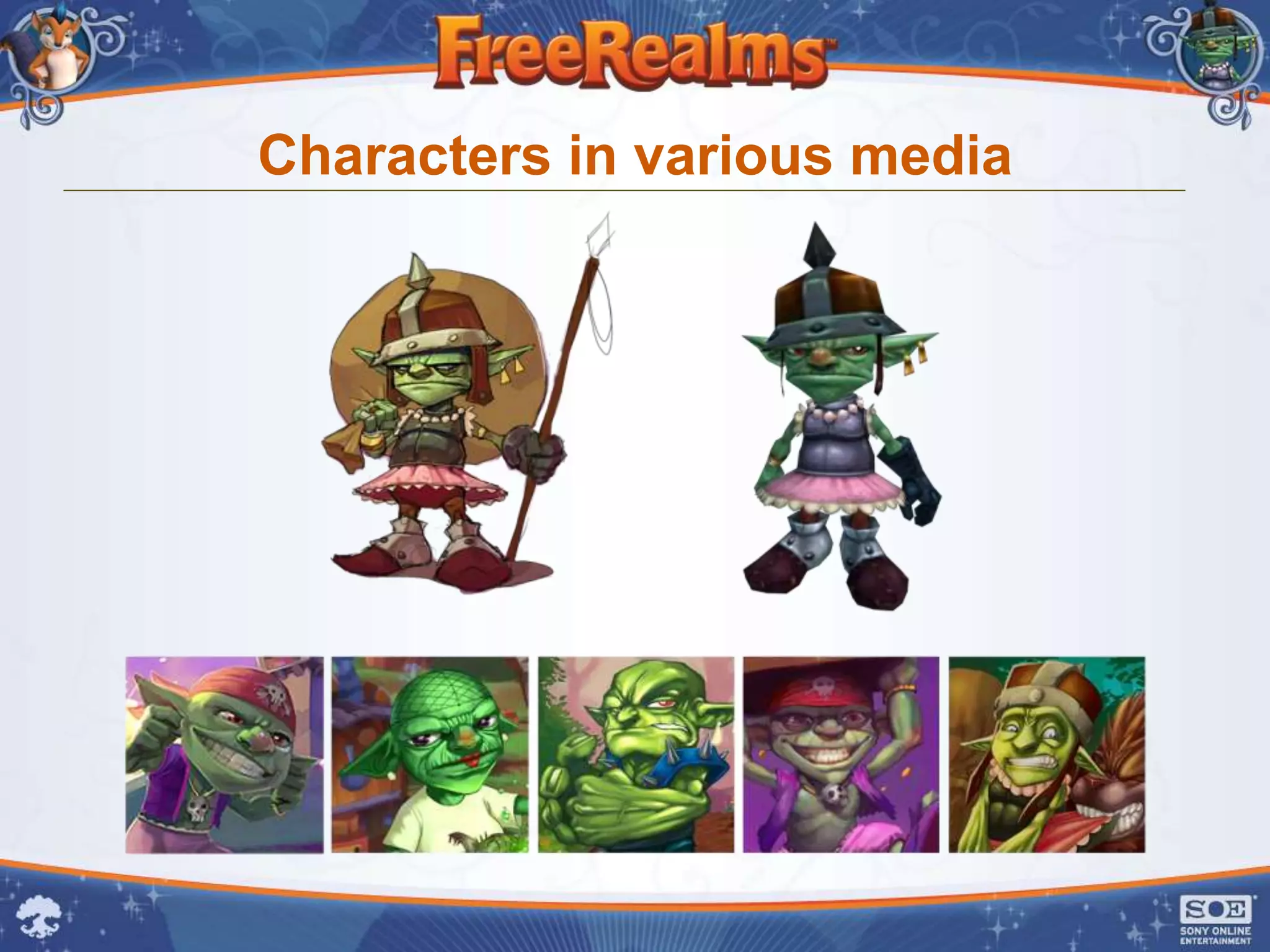 Characters in various media
 