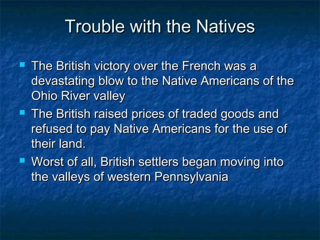 The french and indian war | PPT