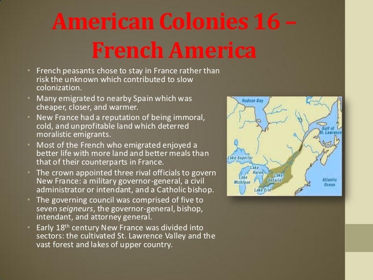 The French in North America