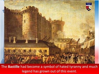 As it so happens, there were no political prisoners at the
Bastille at that time,
 