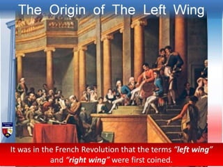 Those on the left were the Radicals,
who proudly adopted the designation as a symbol
of their Revolutionary defiance of Ch...